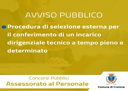 Assessorato al Personale 