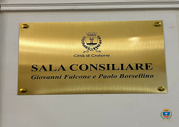 Sala Consiliare "Giovanni Falcone e Paolo Borsellino"