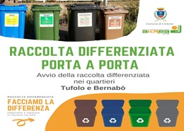 Raccolta differenziata porta a porta