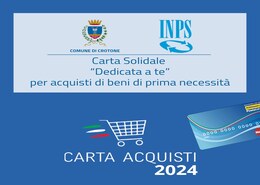 Carta acquisti 2024 