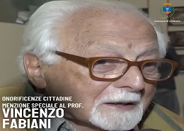 Il prof. Vincenzo Fabiani