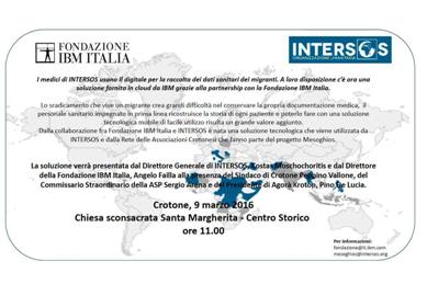 Intersos & Fondazione IBM Italia